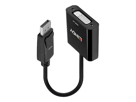 LINDY Adaptateur DisplayPort vers DVI-D actif - Lindy - Câble Audio - visuel 5
