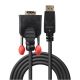 Vente LINDY DisplayPort/VGA Converter Cable 1m DisplayPort Male Lindy au meilleur prix - visuel 2