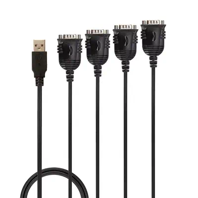 Vente LINDY USB to 4 Port Serial Converter Lindy au meilleur prix - visuel 2
