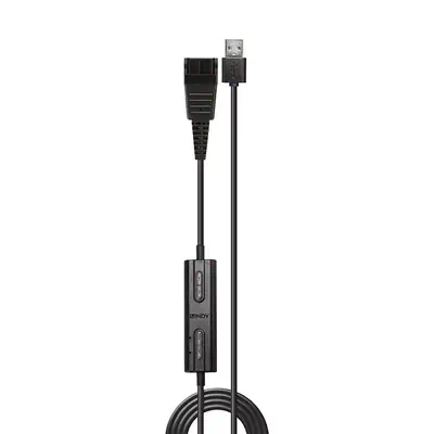 Vente LINDY USB Type A to Plantronics QD Adapter Lindy au meilleur prix - visuel 2