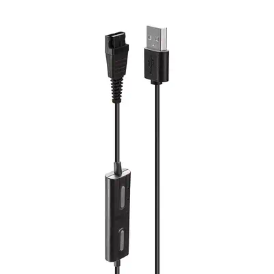 Vente Câble Audio LINDY USB Type A to Plantronics QD Adapter sur hello RSE