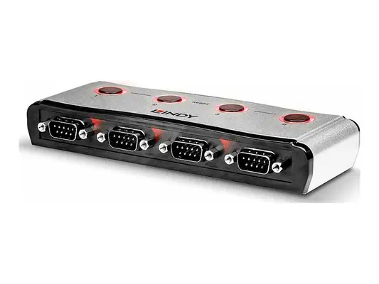 LINDY USB to Serial Converter 4 Port FTDI-Chipset - Lindy - Câble Audio - visuel 2