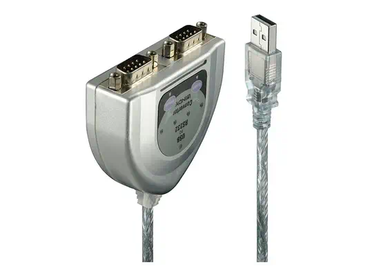 LINDY USB RS232 Converter 2 Port Simultaneously connect - Lindy - Câble Audio - visuel 3