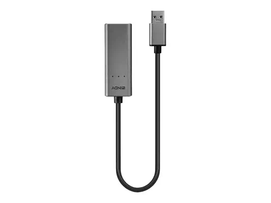 LINDY USB 3.0 to 2.5G Ethernet Converter - Lindy - Câble Audio - visuel 3