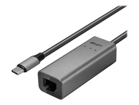 LINDY USB 3.1 Type C to 2.5G Ethernet Converter - Lindy - Câble Audio - visuel 1