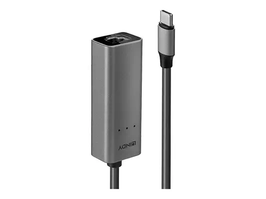 LINDY USB 3.1 Type C to 2.5G Ethernet Converter - Lindy - Câble Audio - visuel 4