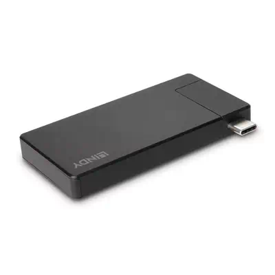 LINDY DST-Micro USB-C Laptop Micro Docking Station - Lindy - Câble Audio - visuel 1