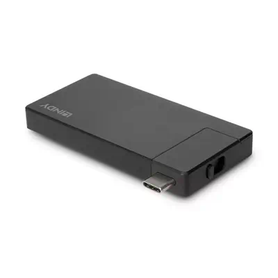 LINDY DST-Micro USB-C Laptop Micro Docking Station - Lindy - Câble Audio - visuel 5