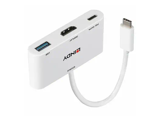 LINDY USB 3.1 Type C to HDMI Converter with PD - Lindy - Câble Audio - visuel 1