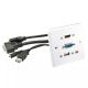 Achat LINDY Wall plate VGA/HDMI/USB/3.5mm Stereo 86x86mm sur hello RSE - visuel 1