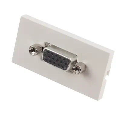 Vente Câble Audio LINDY VGA double female coupler module for wall box Snap sur hello RSE
