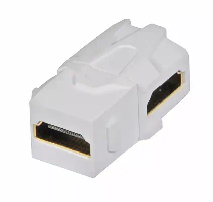 Vente LINDY HDMI 90 degree female coupler keystone for wall box au meilleur prix