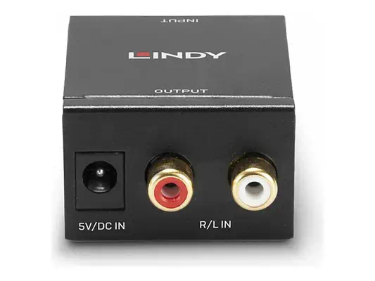 LINDY Phono to TosLink Optical & Coaxi Convert analogue - Lindy - Câble Audio - visuel 2