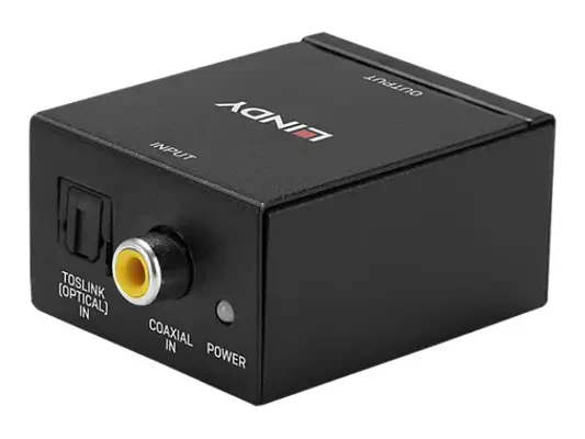 LINDY TosLink Optical & Coaxial to Dual Phono DAC - Lindy - Câble Audio - visuel 2