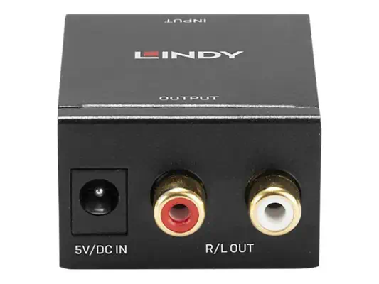 LINDY TosLink Optical & Coaxial to Dual Phono DAC - Lindy - Câble Audio - visuel 5