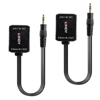 Vente LINDY Stereo Audio Extender Cat.5/6 100m 3.5mm Analog Lindy au meilleur prix - visuel 2