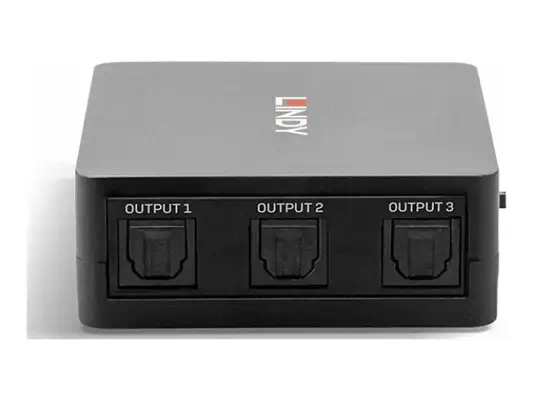 LINDY 3 Port Optical Audio Splitter - Lindy - Câble Audio - visuel 3