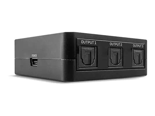 LINDY 3 Port Optical Audio Splitter - Lindy - Câble Audio - visuel 5