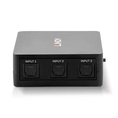Vente LINDY 3 Port TosLink Optical Audio Switch Lindy au meilleur prix - visuel 4