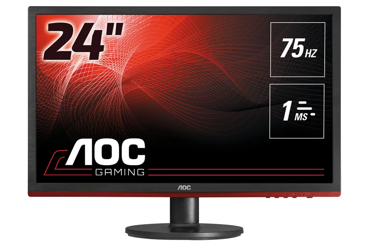 AOC 60 Series G2460VQ6 LED display 61 cm (24") 1920 x 1080 pixels Full HD LCD Noir - Ecran Ordinateur - visuel 7