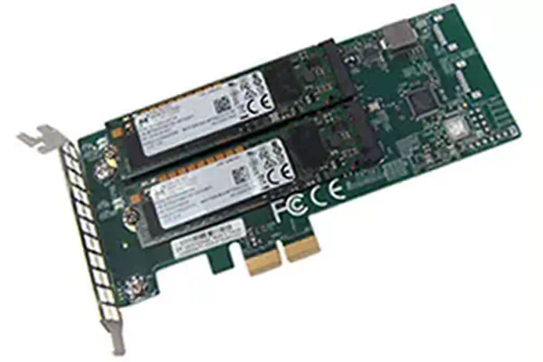 Vente Adaptateur stockage FUJITSU PDUAL CP100 FH/LP M.2 Boot and Adapter card in sur hello RSE