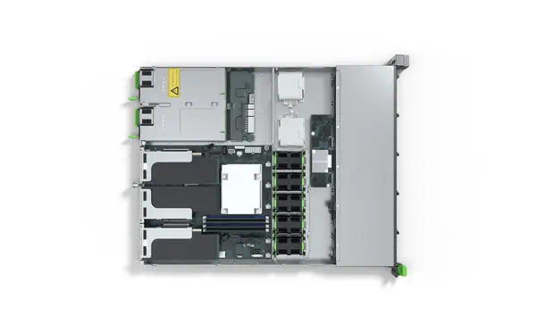 Fujitsu PRIMERGY RX1330 M5 serveur 0 Go Support Intel Xeon E E-2334 3,4 GHz 16 Go DDR4-SDRAM 500 W - Serveur Rack - visuel 4