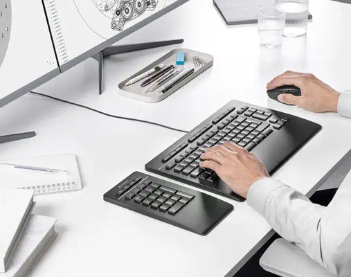 3Dconnexion Numpad Pro clavier numérique Bluetooth/USB/RF Wireless Noir - Clavier - visuel 7