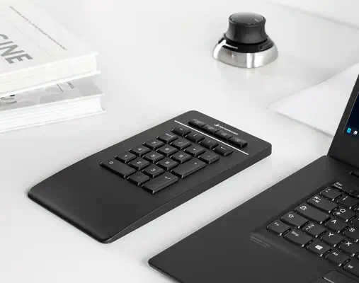 3Dconnexion Numpad Pro clavier numérique Bluetooth/USB/RF Wireless Noir - Clavier - visuel 5