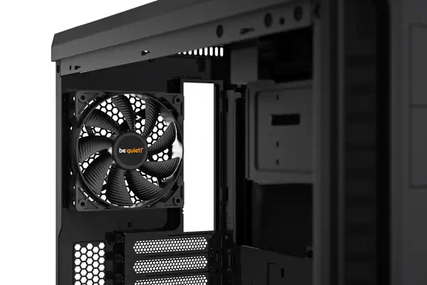 Pure Base 600 Noir | Boîtier PC, Mini ITX / Micro ATX / ATX,1 ventilateur Pure Wings 2 120 mm, 1 ven - be quiet! - Boitier - visuel 3