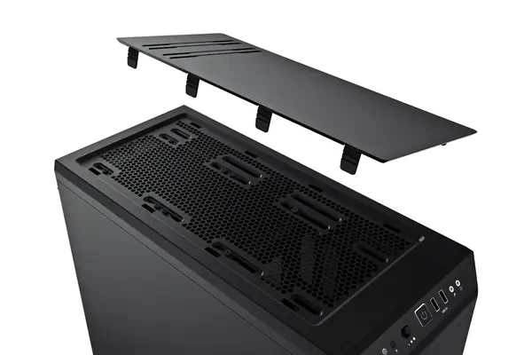 Pure Base 600 Noir | Boîtier PC, Mini ITX / Micro ATX / ATX,1 ventilateur Pure Wings 2 120 mm, 1 ven - be quiet! - Boitier - visuel 2