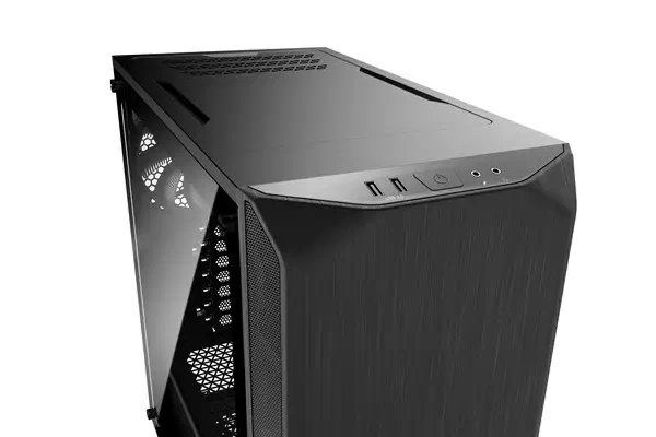 Pure Base 500 noir | Boîtier PC vitré, be quiet! - visuel 1 - hello RSE - UN DESIGN SOPHISTIQUÉ