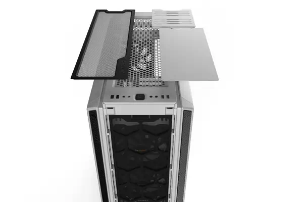 Silent Base 802 Blanc | Boîtier PC ARGB Mini ITX / Micro ATX / ATX / E-ATX, 3 ventilateurs Pure Wing - be quiet! - Boitier - visuel 4