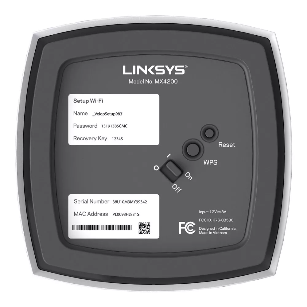 Vente LINKSYS VELOP MX12600 AX4200 Tri-Band Mesh WiFi 6 Linksys au meilleur prix - visuel 8