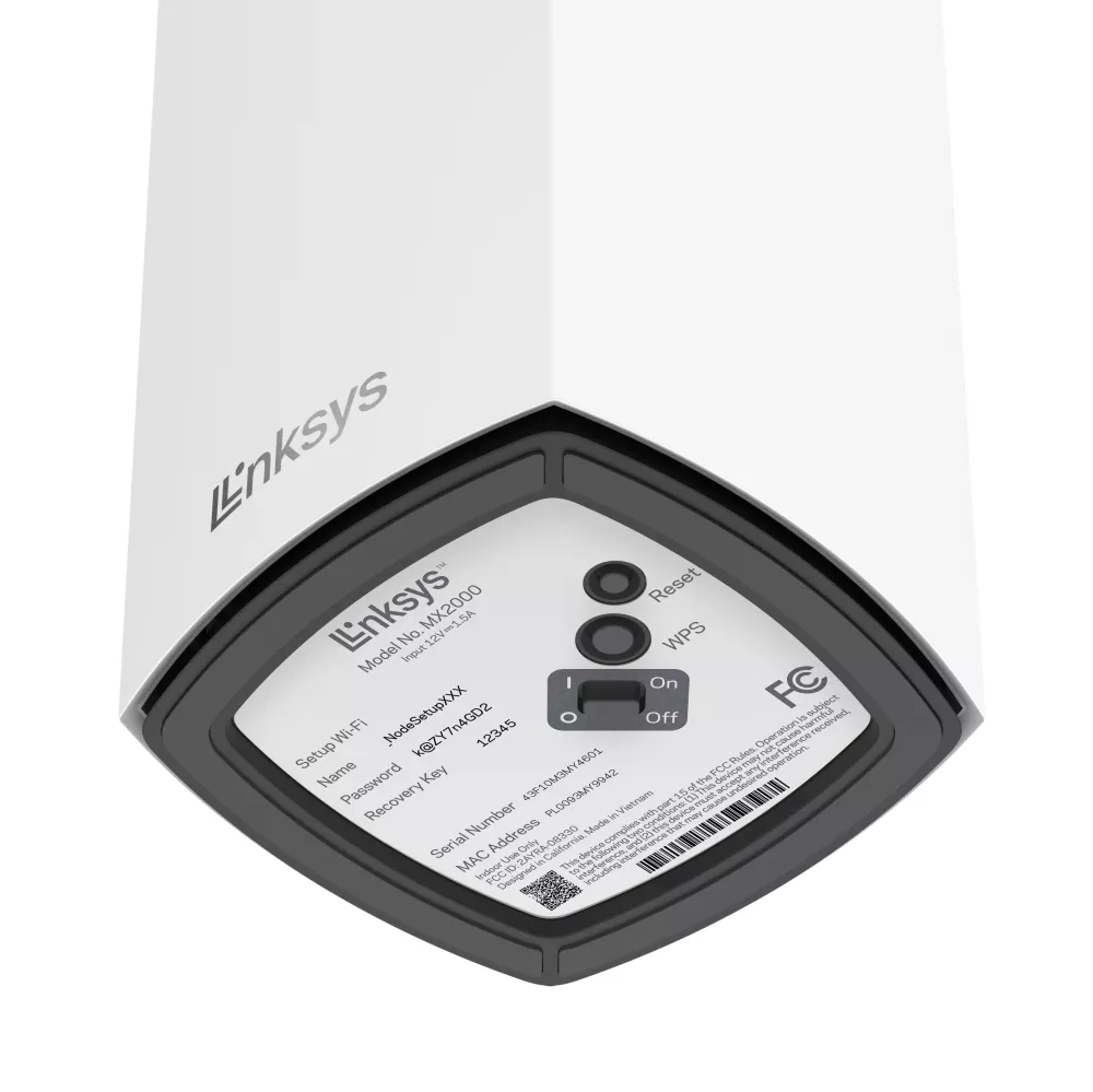 Vente LINKSYS Rhodes MX3000 AX3000 Dual-Band Mesh Wi-Fi 6 Linksys au meilleur prix - visuel 8