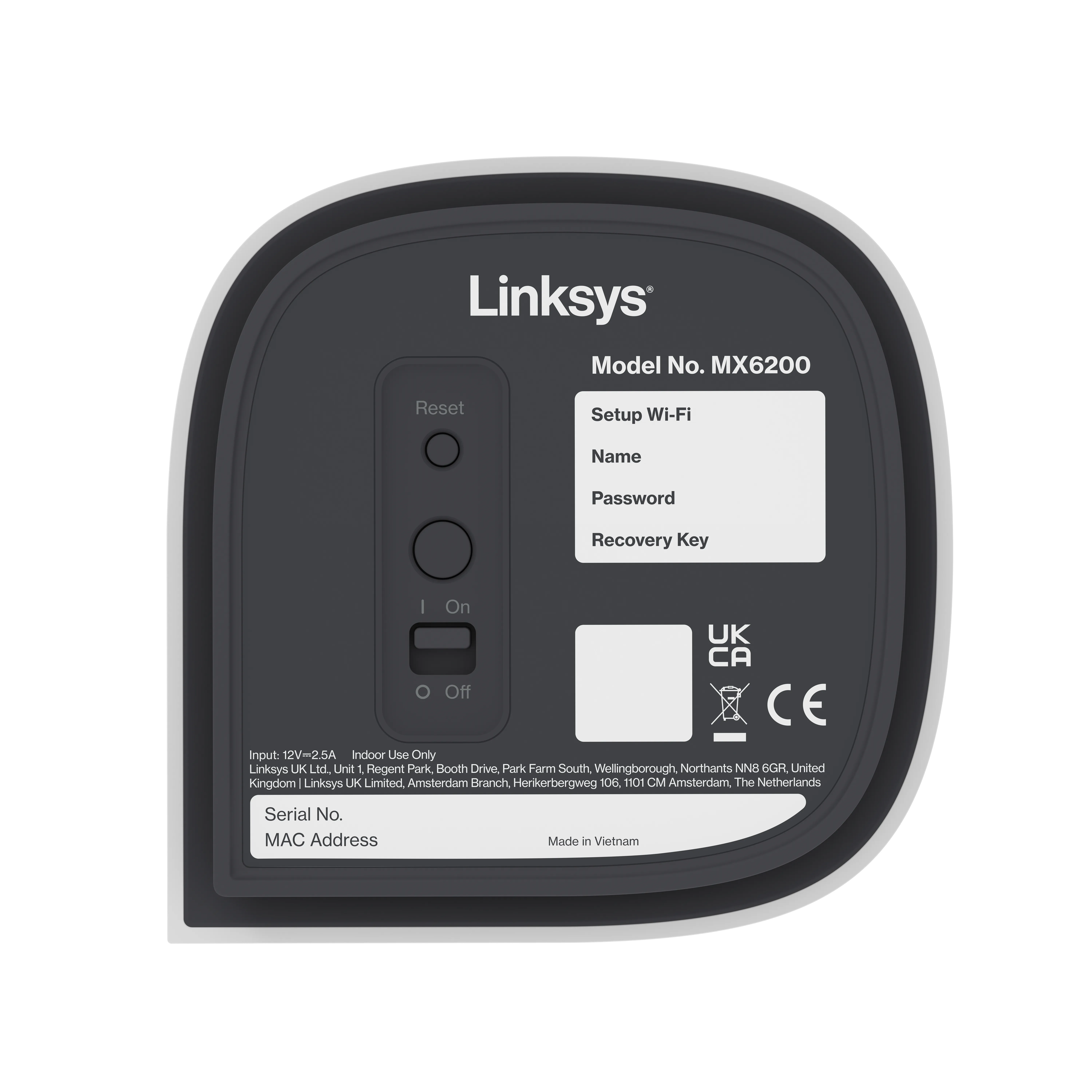 Vente LINKSYS MX6201 Tri-Band Mesh WiFi 6E Router Linksys au meilleur prix - visuel 6