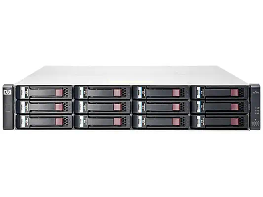 HPE MSA 1040 boîtier de disques 0 To Rack (2 U) Noir - Serveur NAS - visuel 1