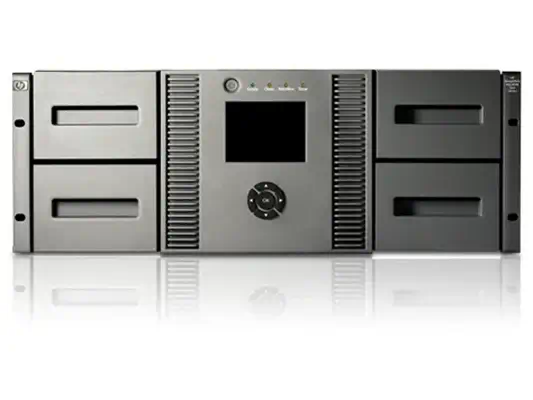 HPE StoreEver MSL4048 Disque de stockage Cartouche à bande LTO - Lecteur de bande - visuel 1