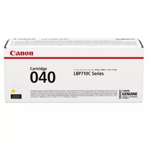 Achat CANON 040Y toner yellow standard capacity yield 5.400 et autres produits de la marque Canon