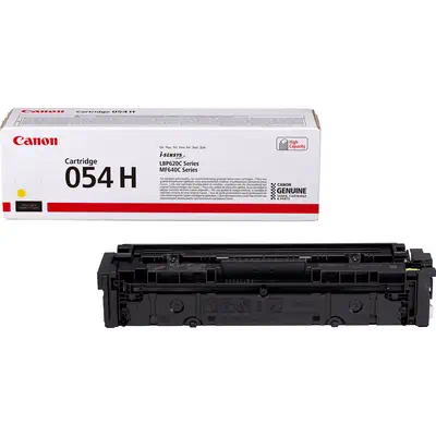 Canon Cartouche de toner haut rendement 054 H, jaune - Toner - visuel 1
