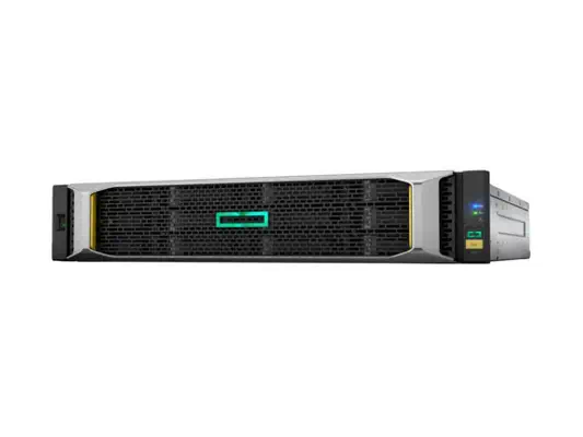 HPE MSA 1050 boîtier de disques 4,8 To Rack (2 U) Noir, Acier inoxydable - Adaptateur stockage - visuel 2