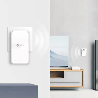 TP-Link TL-WPA7617 KIT 1200 Mbit/s Ethernet/LAN Wifi Blanc TP-Link - visuel 1 - hello RSE - Wi-Fi AC1200 pour des connexions ultra rapides
