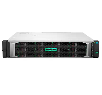 HPE Q1J10B boîtier de disques Rack (2 U) Noir, Argent - Serveur NAS - visuel 1