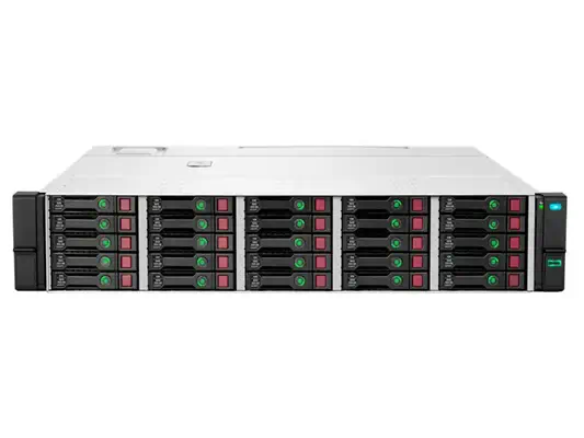 HPE Q1J10B boîtier de disques Rack (2 U) Noir, Argent - Serveur NAS - visuel 2
