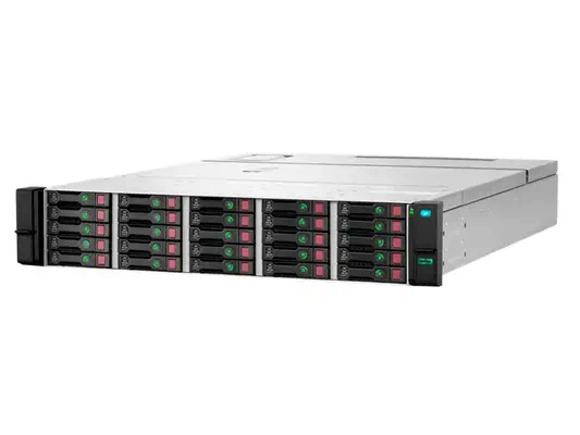 HPE Q1J10B boîtier de disques Rack (2 U) Noir, Argent - Serveur NAS - visuel 3