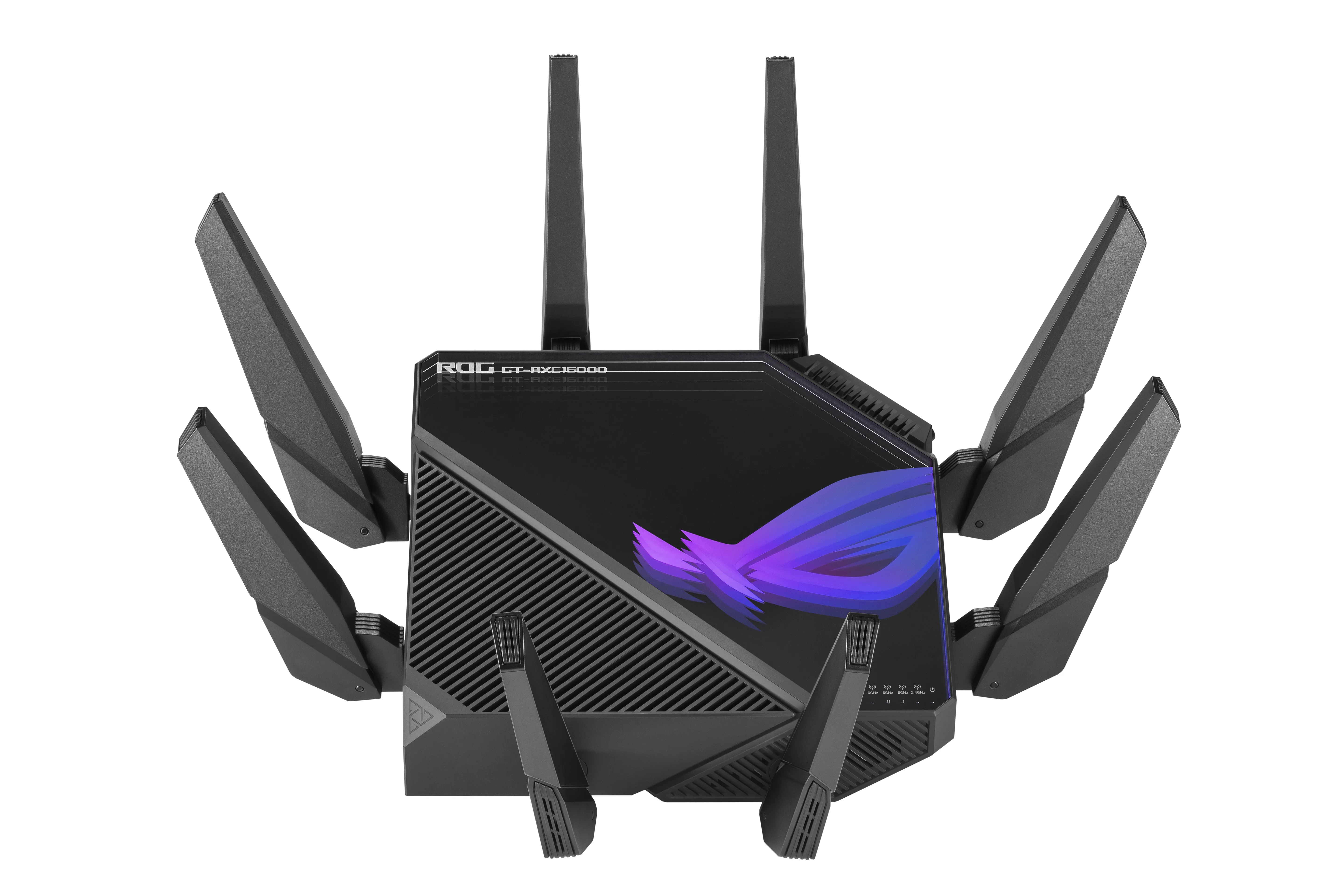 ASUS ROG Rapture GT-AXE16000 Quad-band WiFi 6E 802 Asus - visuel 1 - hello RSE - Bénéficiez d'une vitesse de connexion maximale