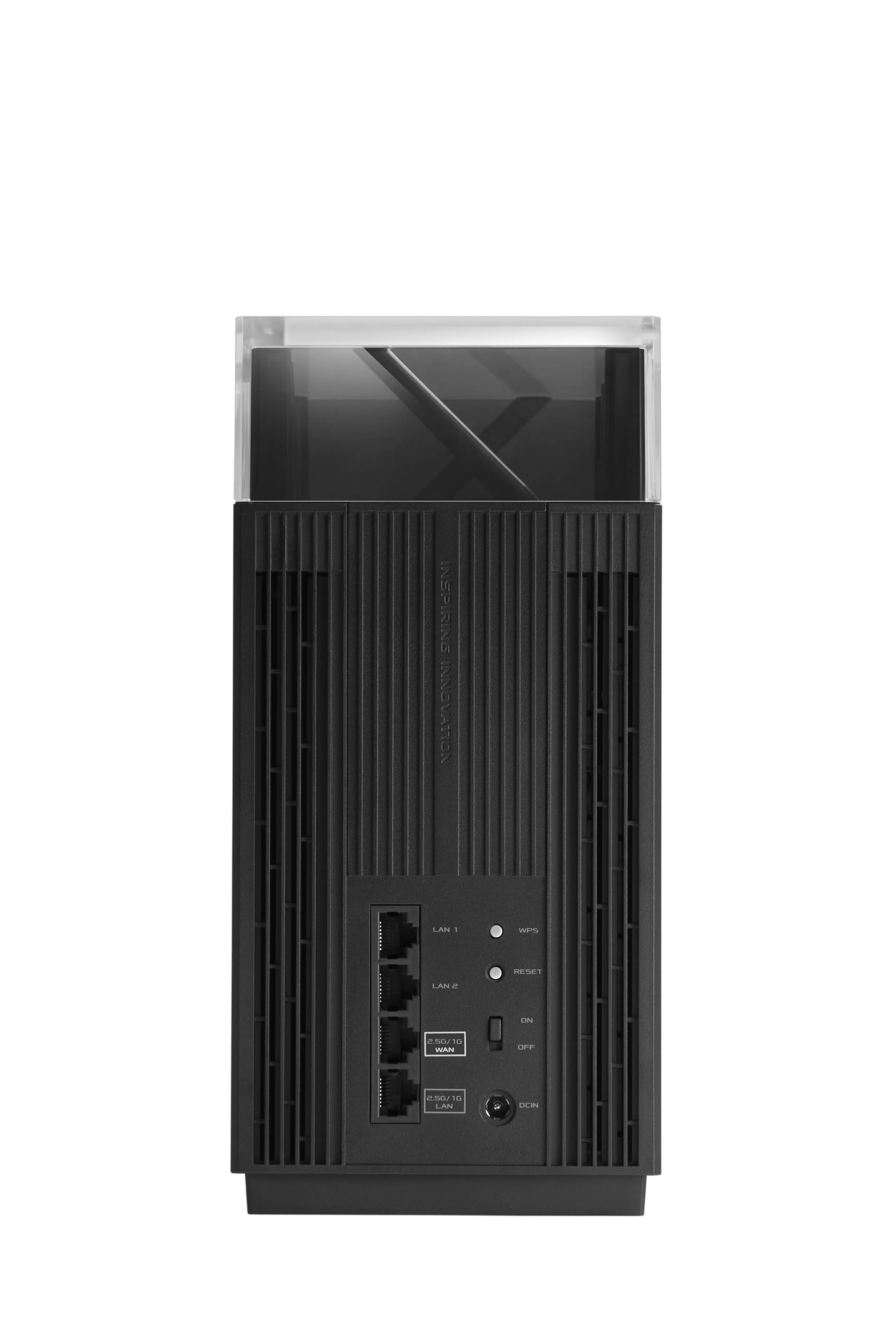 ASUS ZenWiFi Pro ET12 1 pack Wireless-AXE11000 Tri Asus - visuel 1 - hello RSE - Ports LAN et WAN 2.5G