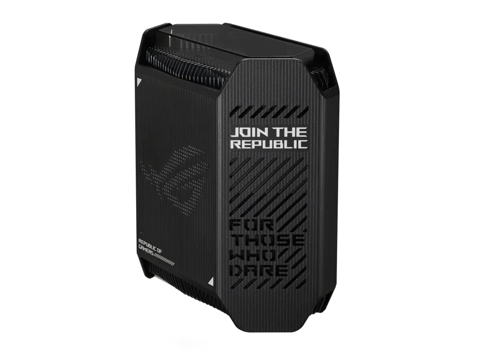 ASUS ROG Rapture GT6 Black 1PK AX10000 Whole-Home Asus - visuel 1 - hello RSE - Couverture étendue avec RangeBoost Plus