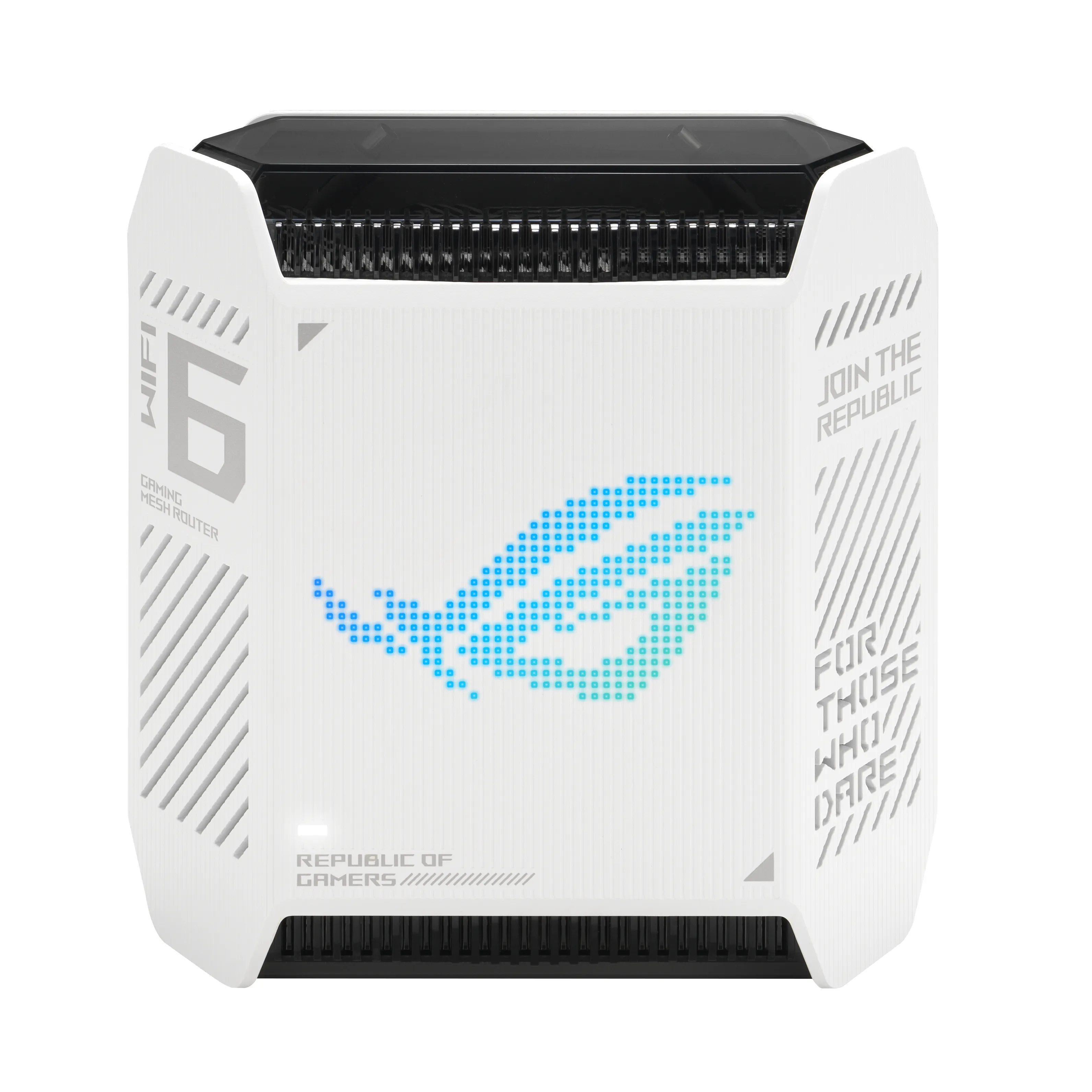 ASUS ROG Rapture GT6 White 1PK AX10000 Whole-Home Asus - visuel 1 - hello RSE - Système de maillage pour le jeu