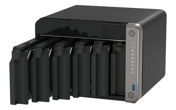 QNAP TS-AI642-8G serveur de stockage NAS Tower ARM QNAP - visuel 1 - hello RSE - Possibilité d'extension PCIe Gen 3