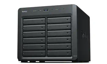 Acheter Synology DX1215II Boîtier de disques de stockage Boîtier disque dur/SSD Noir 2.5/3.5"